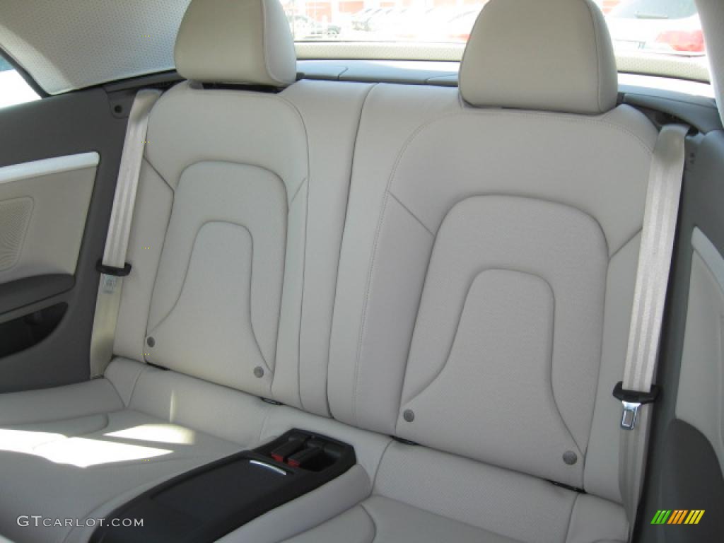 Light Grey Interior 2011 Audi A5 2.0T quattro Convertible Photo #46822389