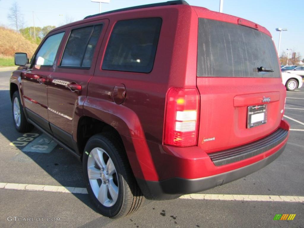 Deep Cherry Red Crystal Pearl 2011 Jeep Patriot Latitude Exterior Photo #46822509