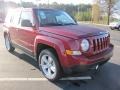 Deep Cherry Red Crystal Pearl 2011 Jeep Patriot Latitude Exterior