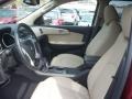  2010 Traverse LTZ AWD Cashmere Interior