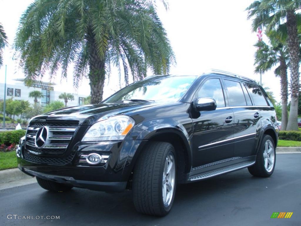 Black 2009 Mercedes-Benz GL 550 4Matic Exterior Photo #46823919