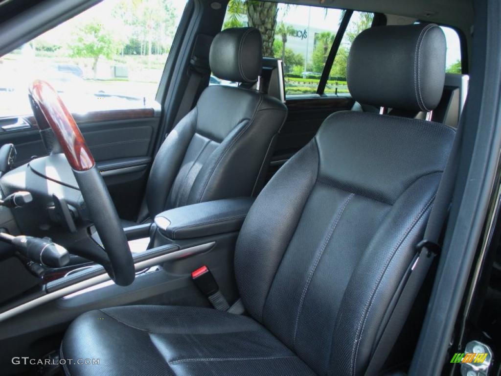 Black Interior 2009 Mercedes-Benz GL 550 4Matic Photo #46824083