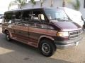 Director Red Metallic 1995 Dodge Ram Van 2500 Passenger Conversion