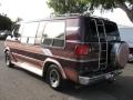 Director Red Metallic 1995 Dodge Ram Van 2500 Passenger Conversion Exterior