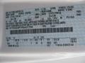 YZ: Oxford White 2007 Ford E Series Van E350 Super Duty Commercial Color Code
