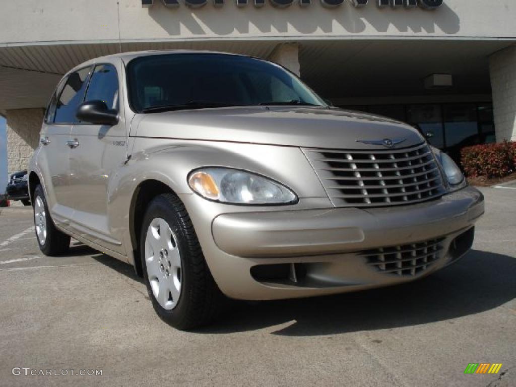 2005 PT Cruiser Touring - Linen Gold Metallic Pearl / Dark Slate Gray photo #1