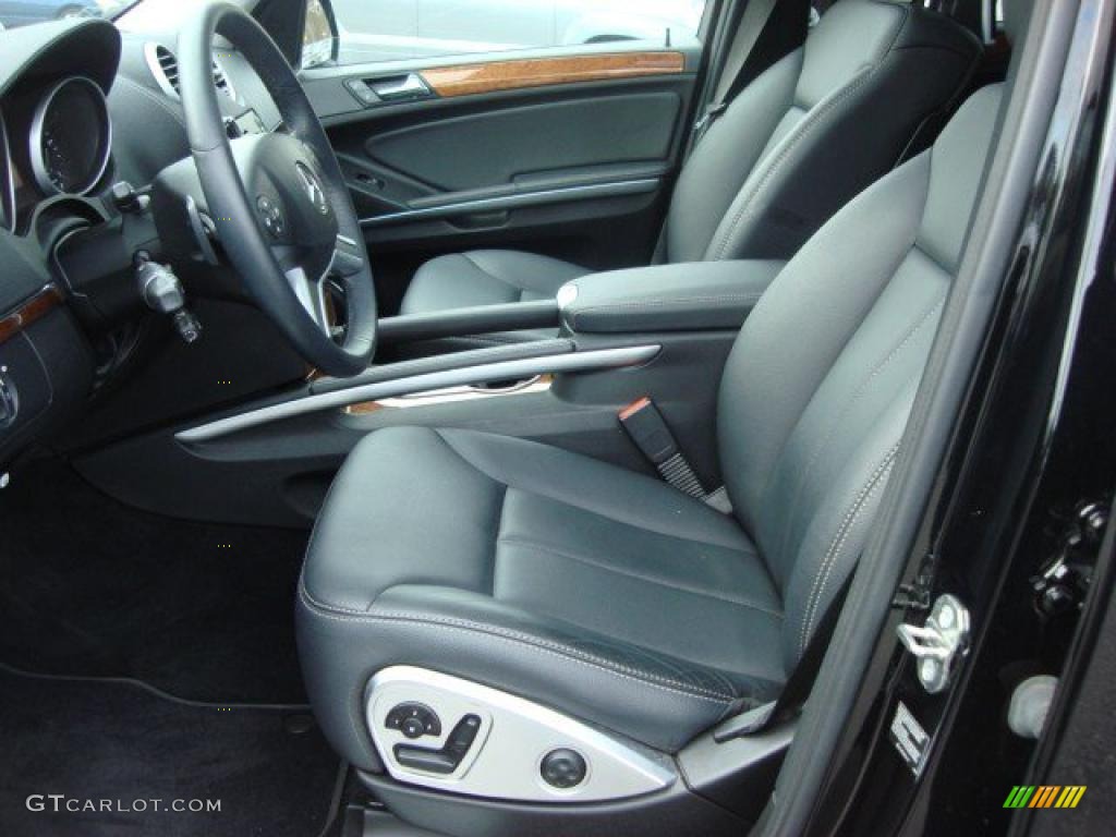 Black Interior 2009 Mercedes-Benz GL 320 BlueTEC 4Matic Photo #46824834
