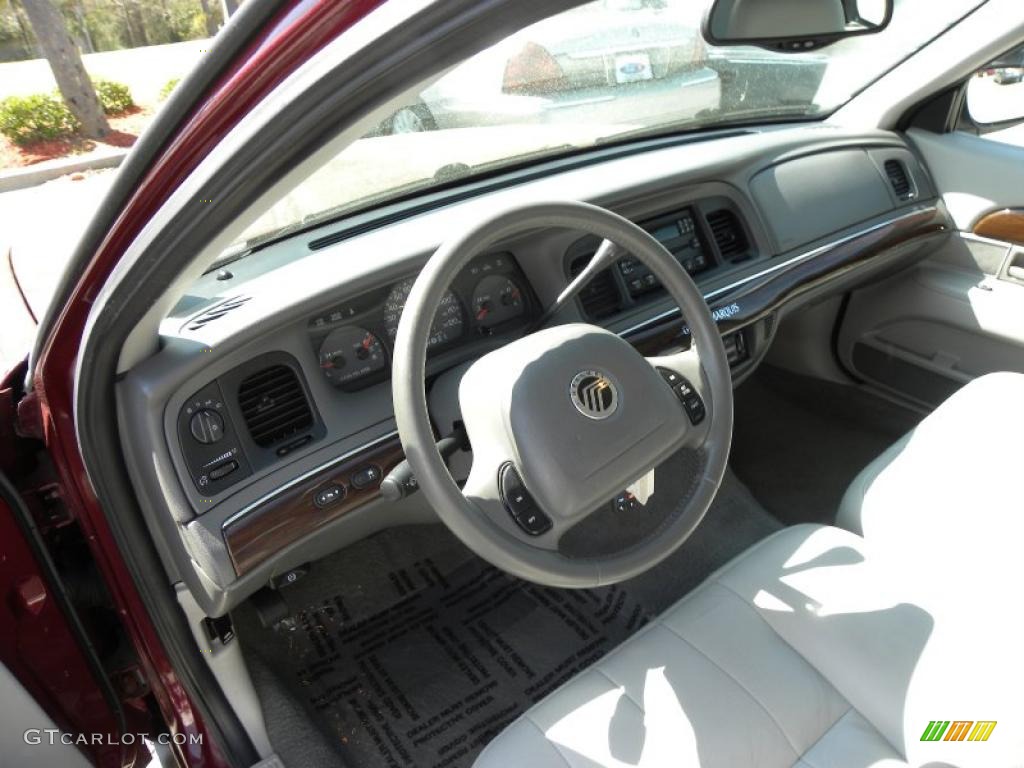 2004 Grand Marquis LS - Dark Toreador Red Metallic / Light Flint photo #4