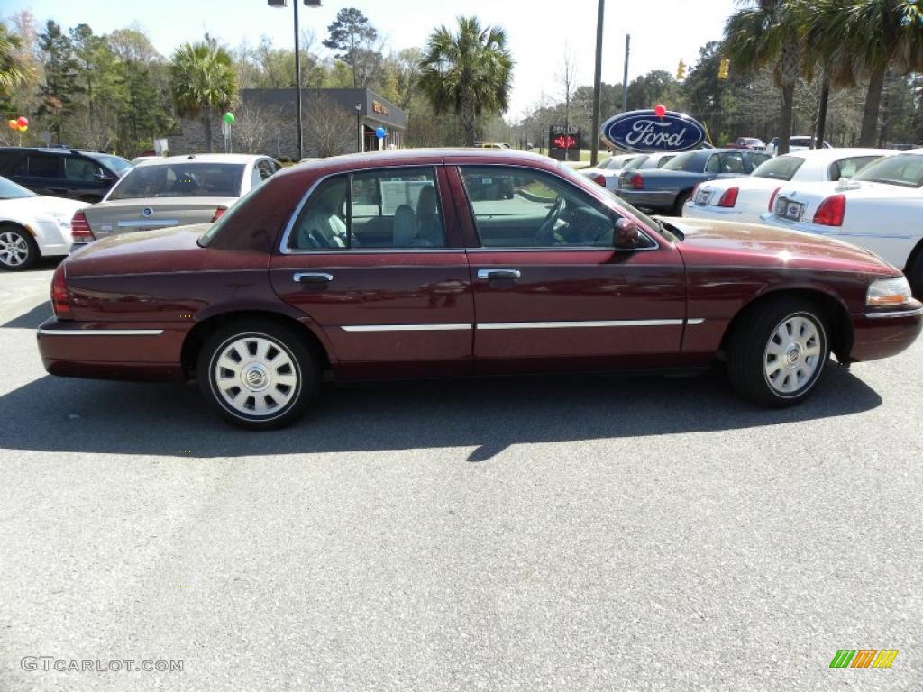 2004 Grand Marquis LS - Dark Toreador Red Metallic / Light Flint photo #13