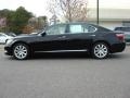 Obsidian Black 2008 Lexus LS 460 L Exterior