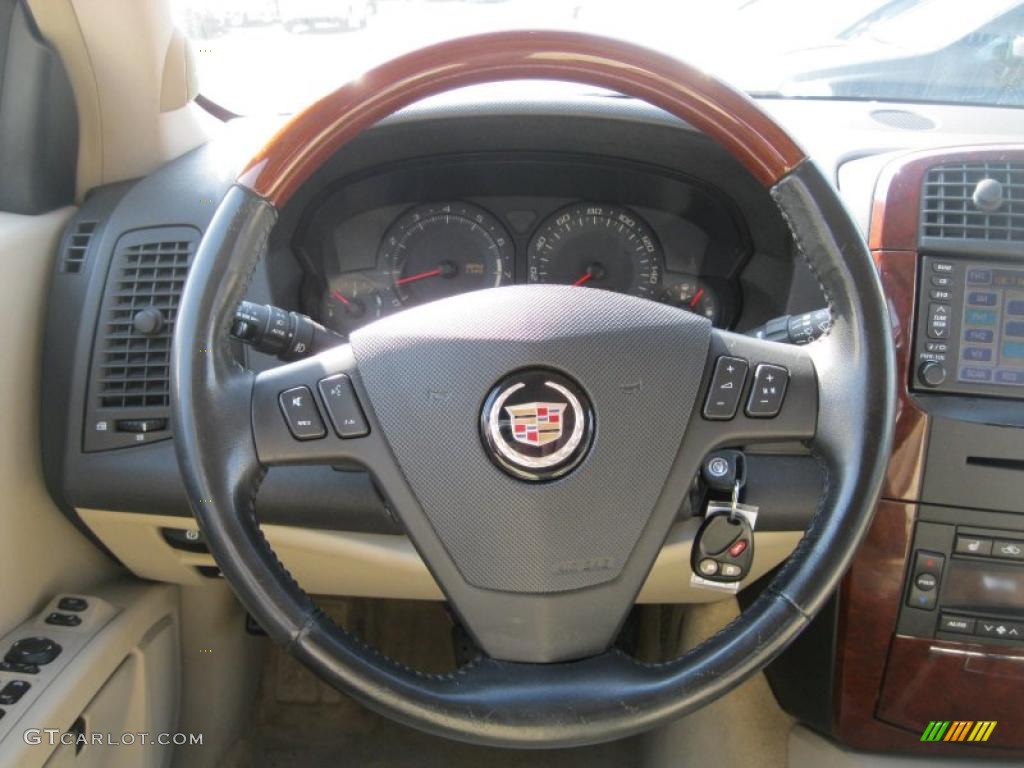 2004 Cadillac SRX V6 Light Neutral Steering Wheel Photo #46825743