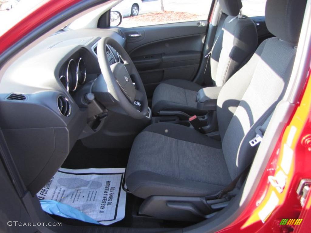Dark Slate Gray Interior 2011 Dodge Caliber Heat Photo #46826127