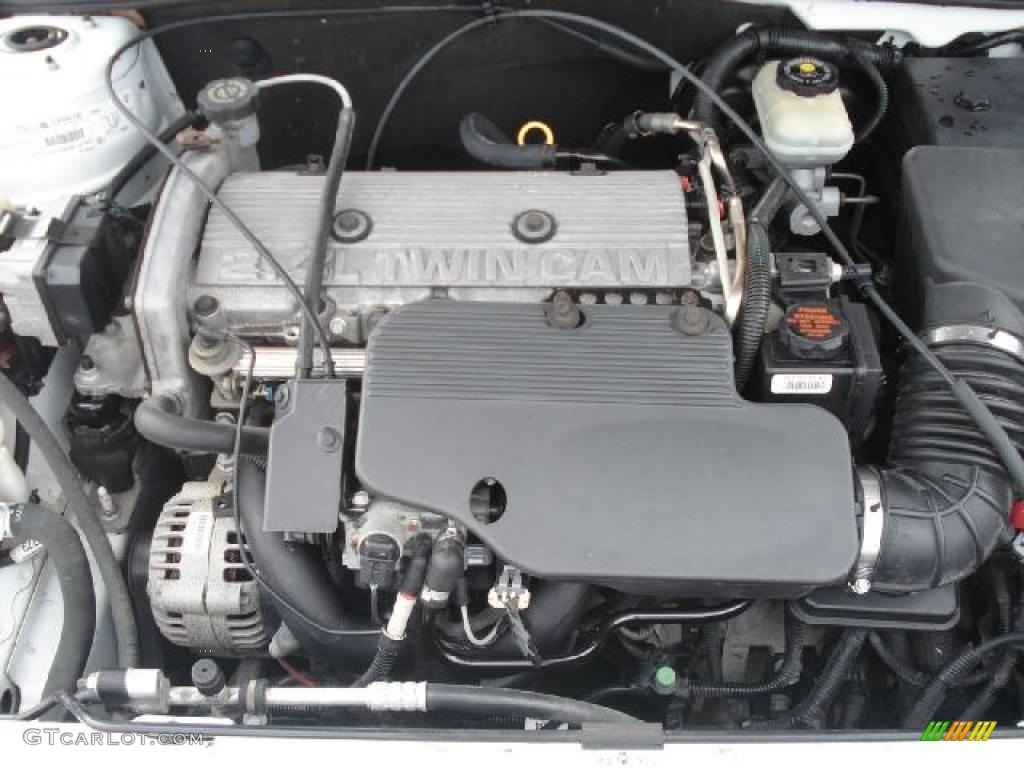 2001 Pontiac Grand Am SE Sedan 2.4 Liter DOHC 16-Valve 4 Cylinder Engine Photo #46826556