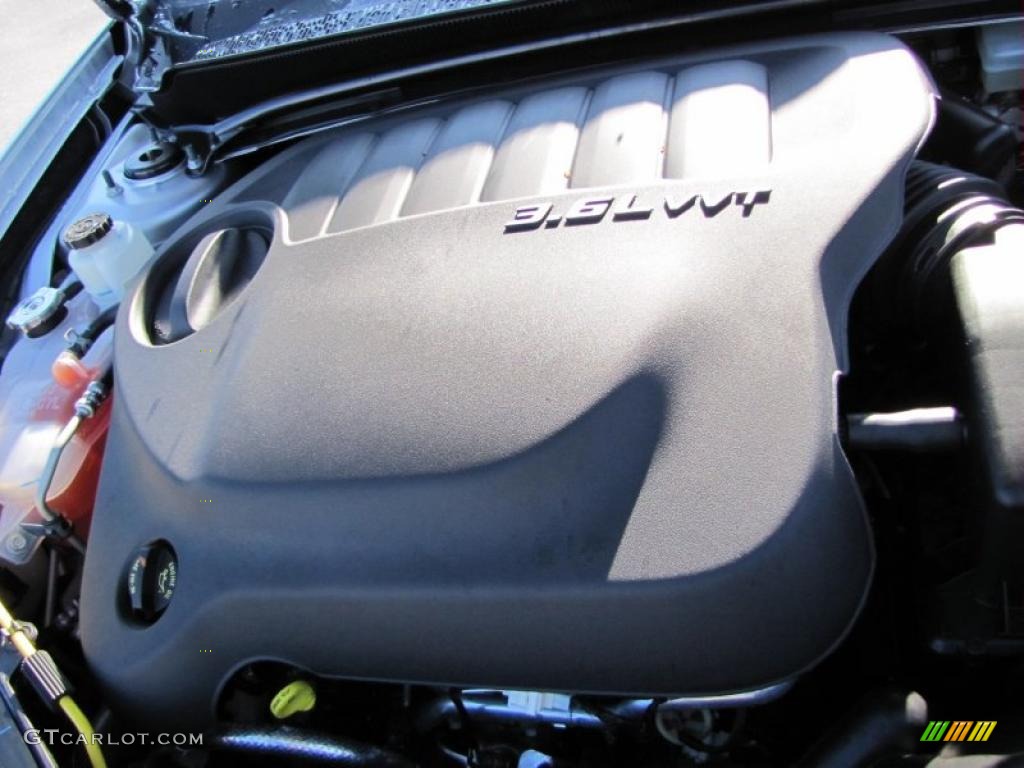 2011 Dodge Avenger Lux 3.6 Liter DOHC 24-Valve VVT Pentastar V6 Engine Photo #46826616