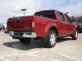 2008 Red Brawn Nissan Frontier SE Crew Cab 4x4  photo #3