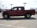 2008 Red Brawn Nissan Frontier SE Crew Cab 4x4  photo #6