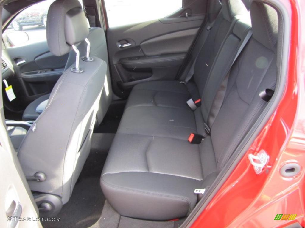 Black Interior 2011 Dodge Avenger Express Photo #46826970