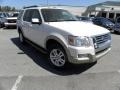 2010 White Suede Ford Explorer Eddie Bauer  photo #1