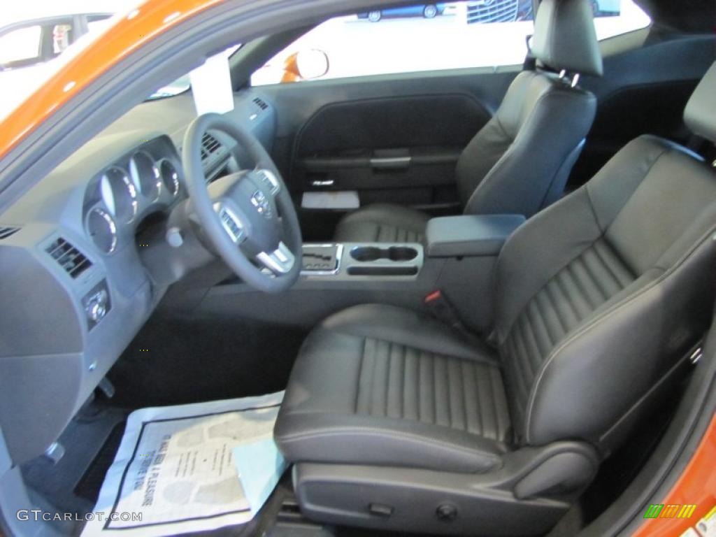 Dark Slate Gray Interior 2011 Dodge Challenger R/T Plus Photo #46827558