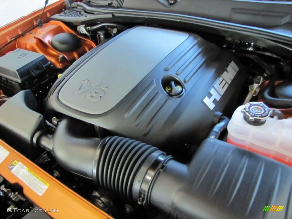 2011 Dodge Challenger R/T Plus 5.7 Liter HEMI OHV 16-Valve VVT V8 Engine Photo #46827654