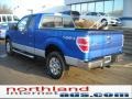 2011 Blue Flame Metallic Ford F150 XLT SuperCab 4x4  photo #8