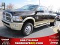 Rugged Brown Pearl 2011 Dodge Ram 3500 HD Laramie Crew Cab 4x4 Dually