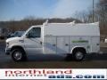 Oxford White - E Series Cutaway E350 Commercial Utility Truck Photo No. 1