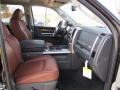 Dark Slate Gray/Russet Brown 2011 Dodge Ram 3500 HD Laramie Crew Cab 4x4 Dually Interior Color