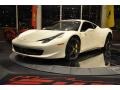 Bianco Avus 2010 Ferrari 458 Italia Exterior