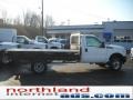 2011 Oxford White Ford F350 Super Duty XL Regular Cab 4x4 Chassis Stake Truck  photo #6