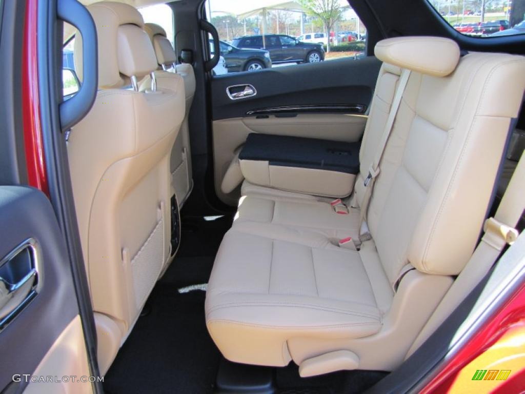 Black/Tan Interior 2011 Dodge Durango Citadel 4x4 Photo #46829598