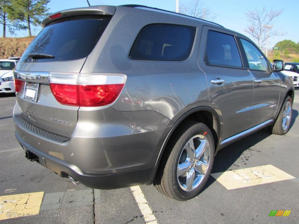 Mineral Gray Metallic 2011 Dodge Durango Citadel Exterior Photo #46829748