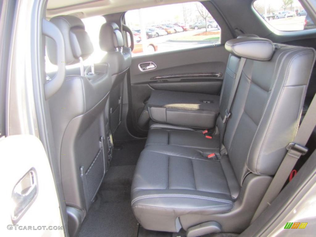 Black Interior 2011 Dodge Durango Citadel Photo #46829808