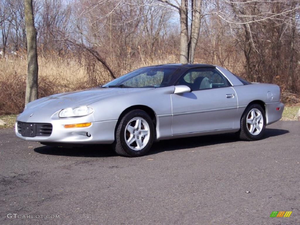 Sebring Silver Metallic 1998 Chevrolet Camaro Coupe Exterior Photo #46829814