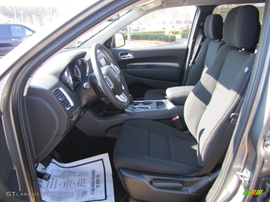 Black Interior 2011 Dodge Durango Express Photo #46830078