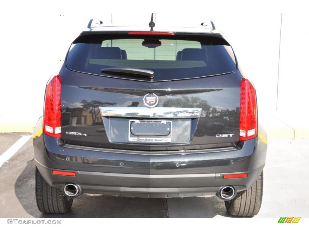 Black Ice Metallic 2011 Cadillac SRX 4 V6 Turbo AWD Exterior Photo #46830177