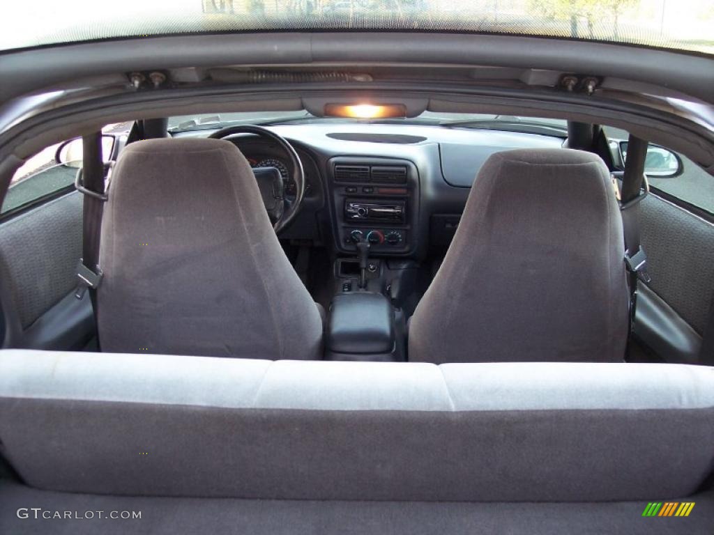 Dark Grey Interior 1998 Chevrolet Camaro Coupe Photo #46830500