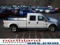 2011 White Platinum Metallic Tri-Coat Ford F250 Super Duty XLT Crew Cab 4x4  photo #5