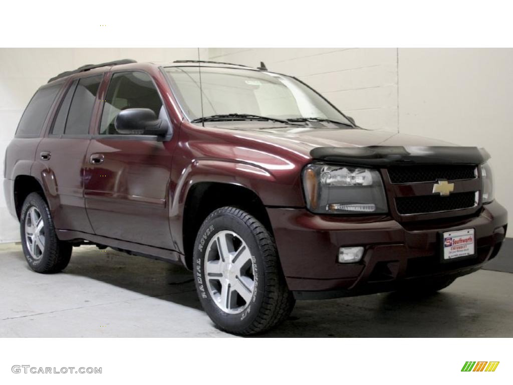 2006 TrailBlazer LT 4x4 - Bordeaux Red Metallic / Ebony photo #1