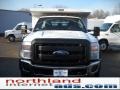Oxford White - F550 Super Duty XL Regular Cab 4x4 Dump Truck Photo No. 3