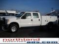 2011 Oxford White Ford F350 Super Duty XL Crew Cab 4x4 Chassis Commercial  photo #1