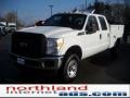 2011 Oxford White Ford F350 Super Duty XL Crew Cab 4x4 Chassis Commercial  photo #2