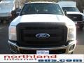 2011 Oxford White Ford F350 Super Duty XL Crew Cab 4x4 Chassis Commercial  photo #3