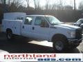 Oxford White - F350 Super Duty XL Crew Cab 4x4 Chassis Commercial Photo No. 4