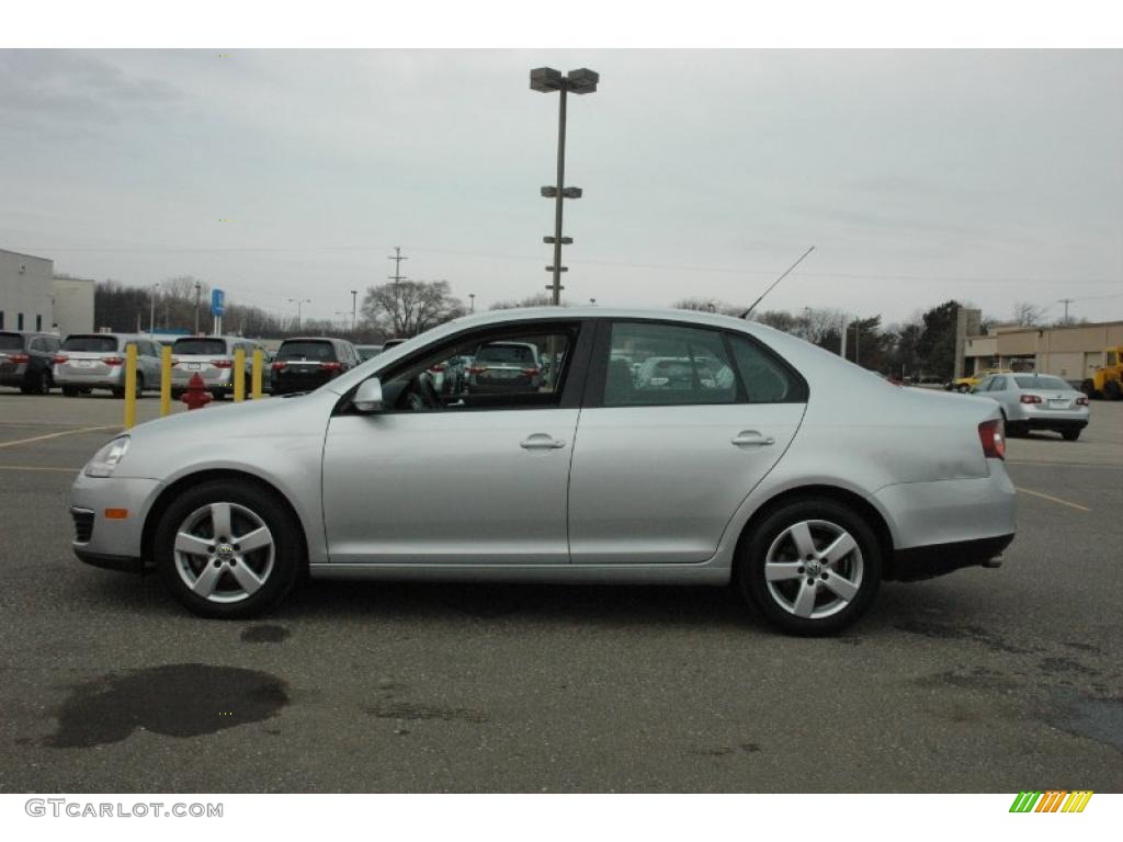 Reflex Silver Metallic 2008 Volkswagen Jetta S Sedan Exterior Photo #46833024