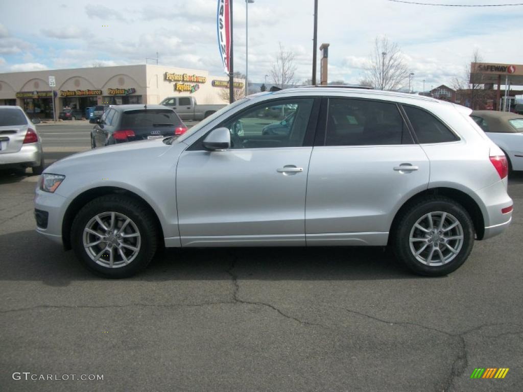 Ice Silver Metallic 2009 Audi Q5 3.2 Premium quattro Exterior Photo #46833315