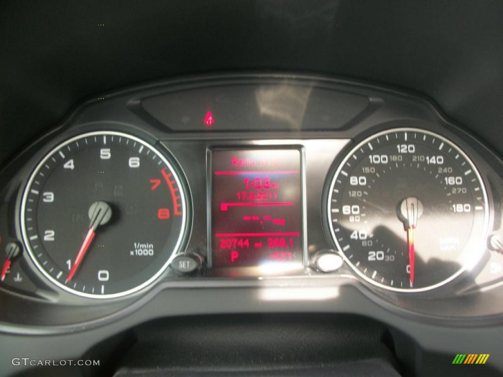 2009 Audi Q5 3.2 Premium quattro Gauges Photo #46833495