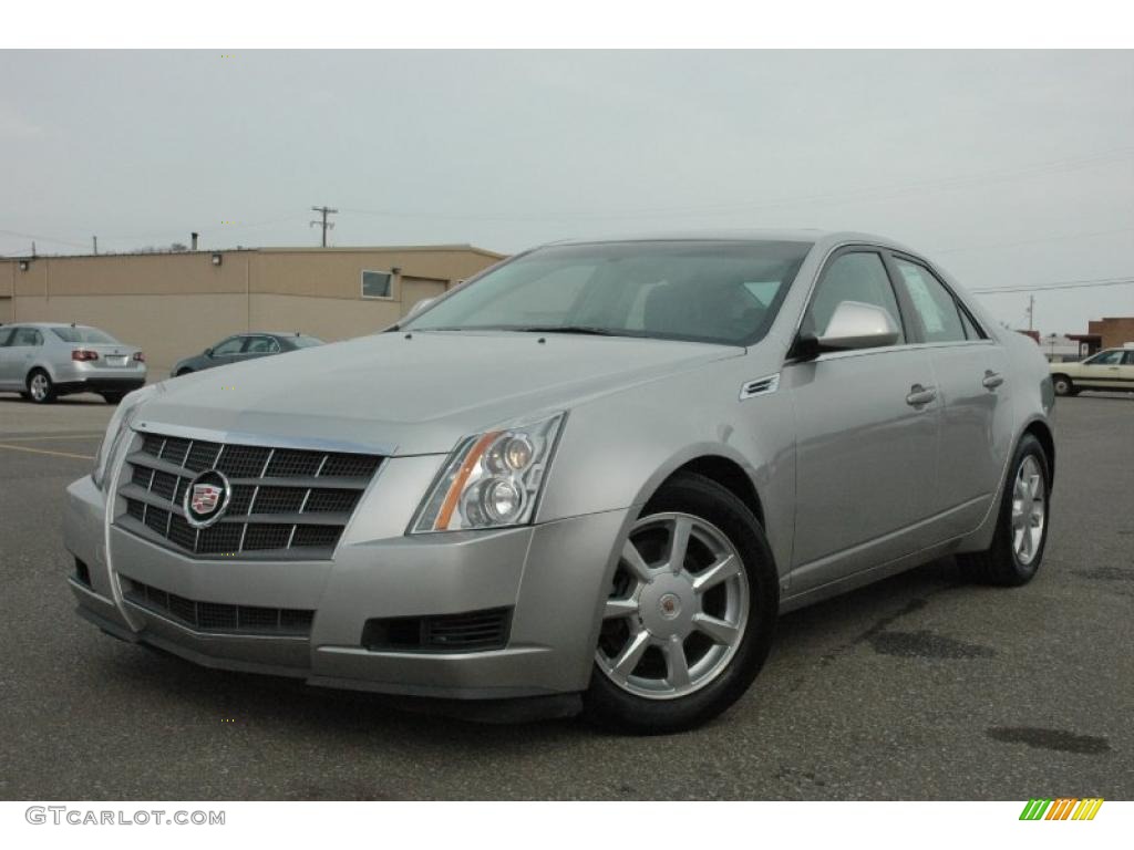 Light Platinum 2008 Cadillac CTS 4 AWD Sedan Exterior Photo #46833567