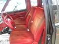 Scarlet Red Interior Photo for 1988 Ford Ranger #46834023