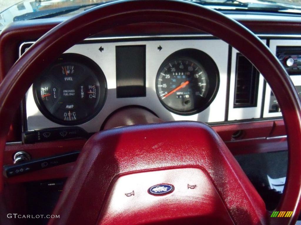 1988 Ford Ranger Custom SuperCab Steering Wheel Photos